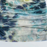 Elegantes Kleid - Bedruckt - Seide - Sommer