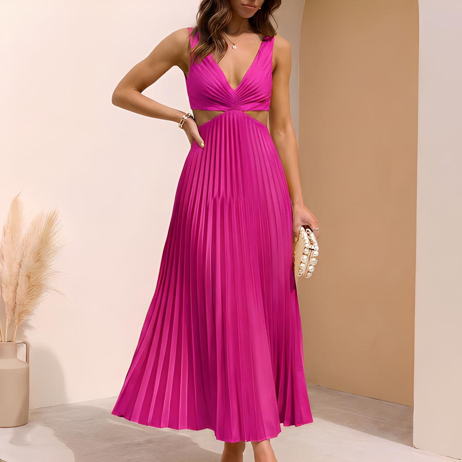 Vania - Elegantes und fließendes Damenkleid