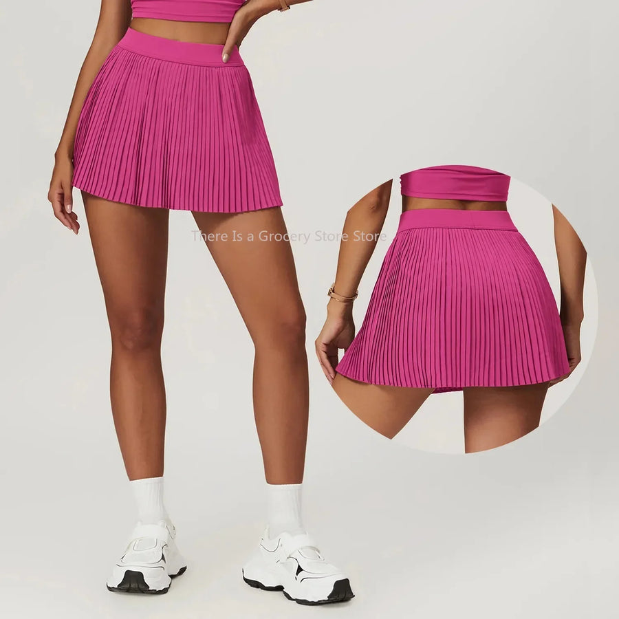 Gonna plissettata da donna | Gonna 2-in-1 per golf e tennis