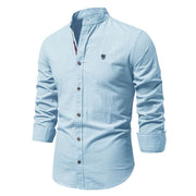 Polohemd Herren | Stehkragen & Slim Fit