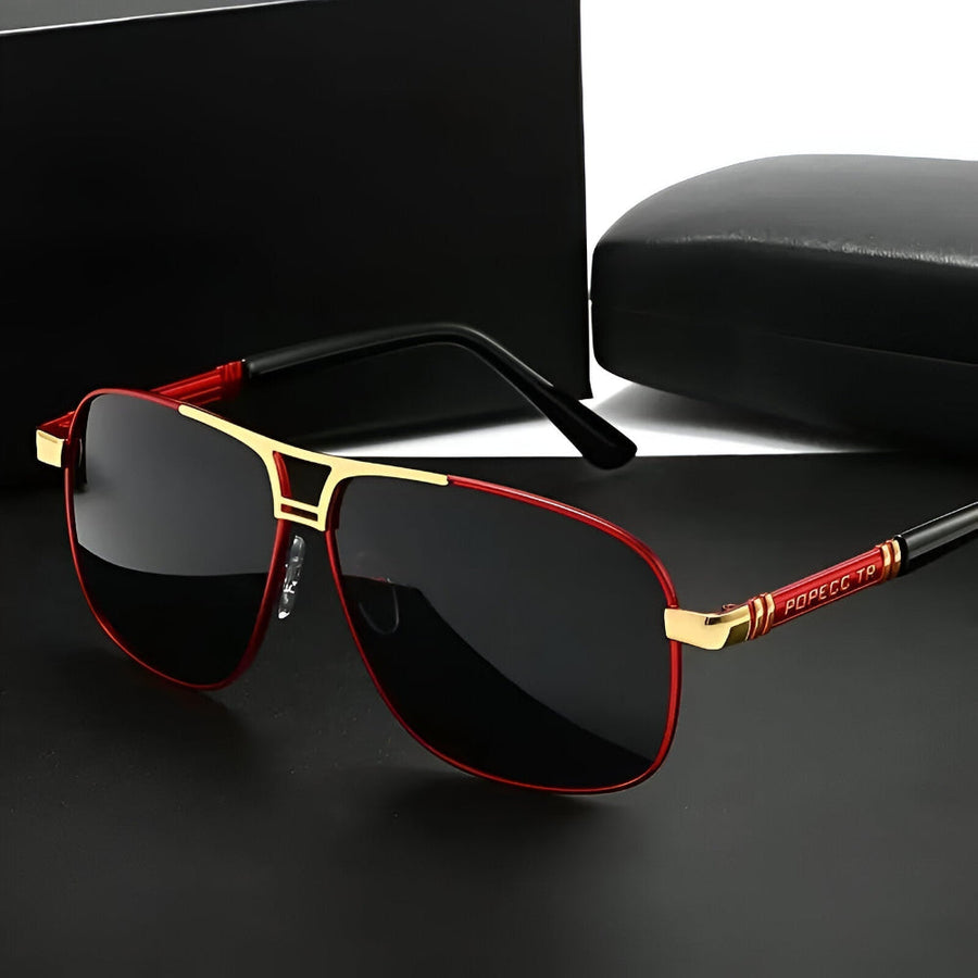 ShadeCraft – Polarisierte Sonnenbrille im Retro Stil