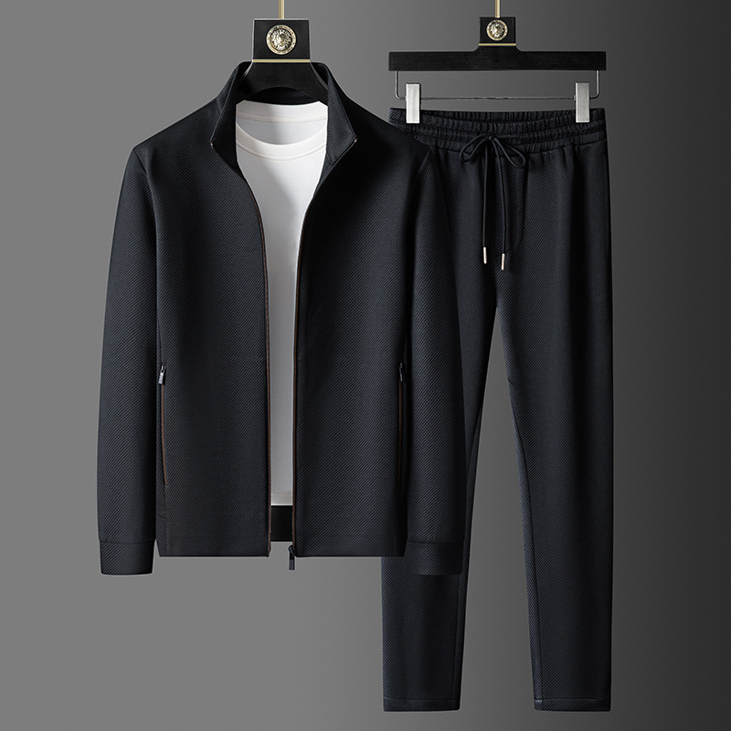 Herren Lycra Trainingsanzug Set für Entspannung und Flexibilität – stylisches Sportoutfit