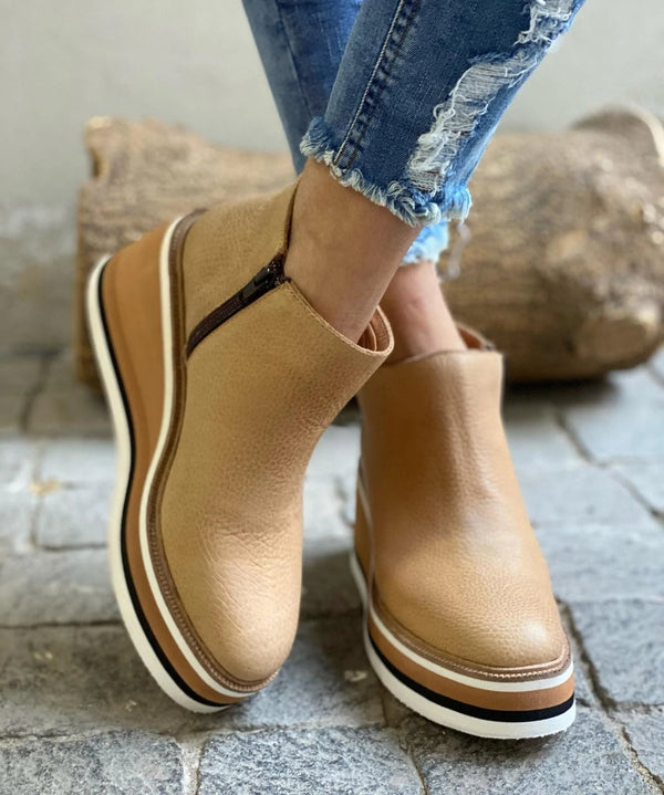 Wasserdichte Stiefel mit Reißverschluss für Damen, orthopädisch