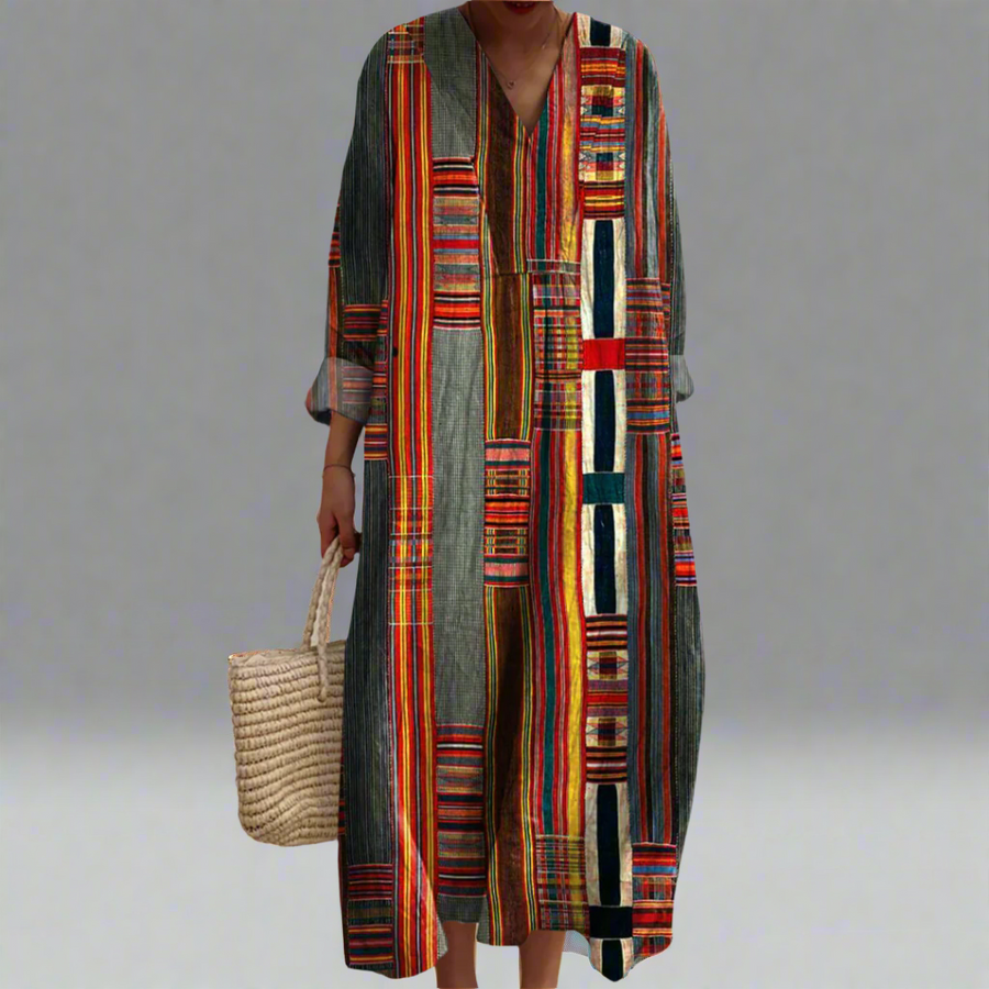 Faith | Elegantes geometrisches Kleid