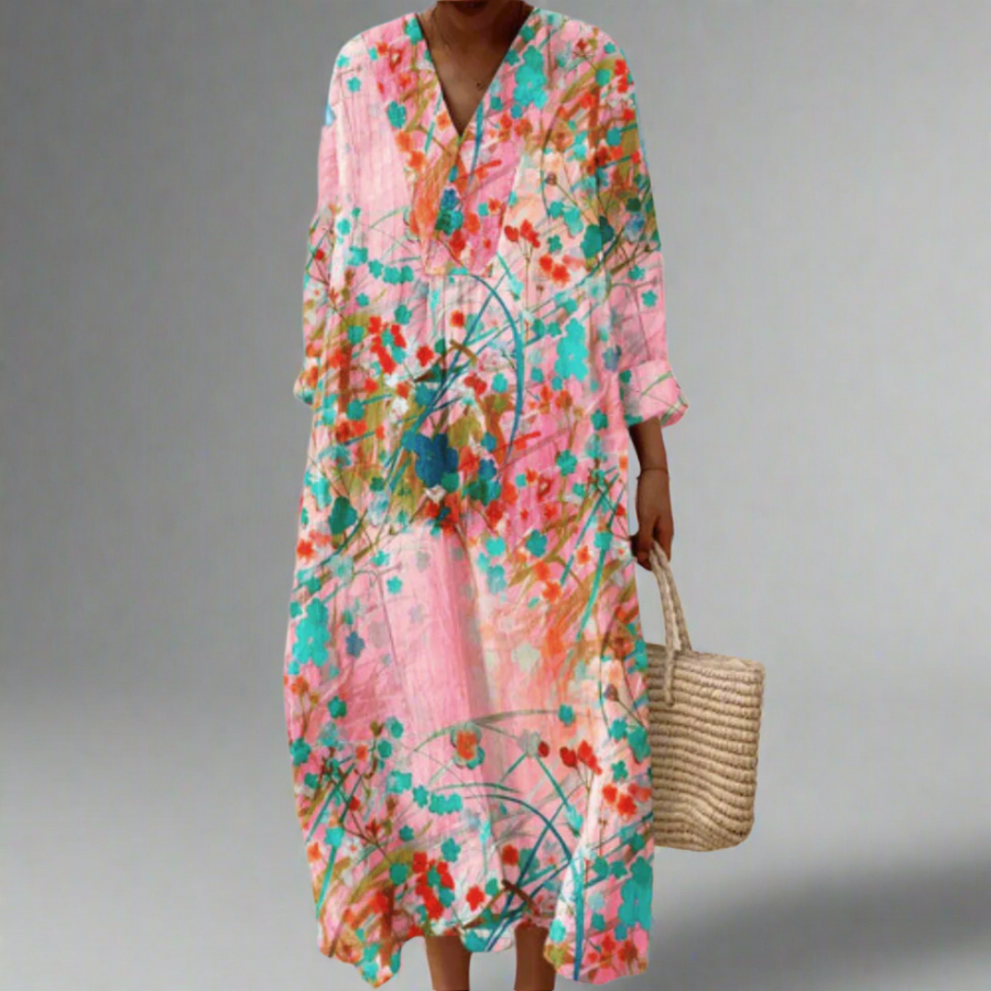 Amy | Elegantes geometrisches Kleid