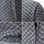 Peter | Gestrickter Pullover mit Jacquardmuster & Kaschmir-Gefühl