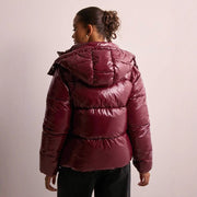 Pufferjacke Damen | Abnehmbare Kapuze & Hochabschließender Zipper