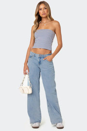 Nina | Damen-Low-Jeans Retro modern & lässig