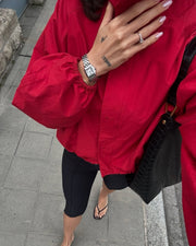 Clara Bomberjacke mit hohem Kragen