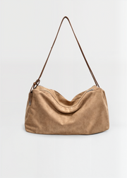 Damen Wildleder Umhängetasche – Vegane Schultertasche Elegant & Kompakt