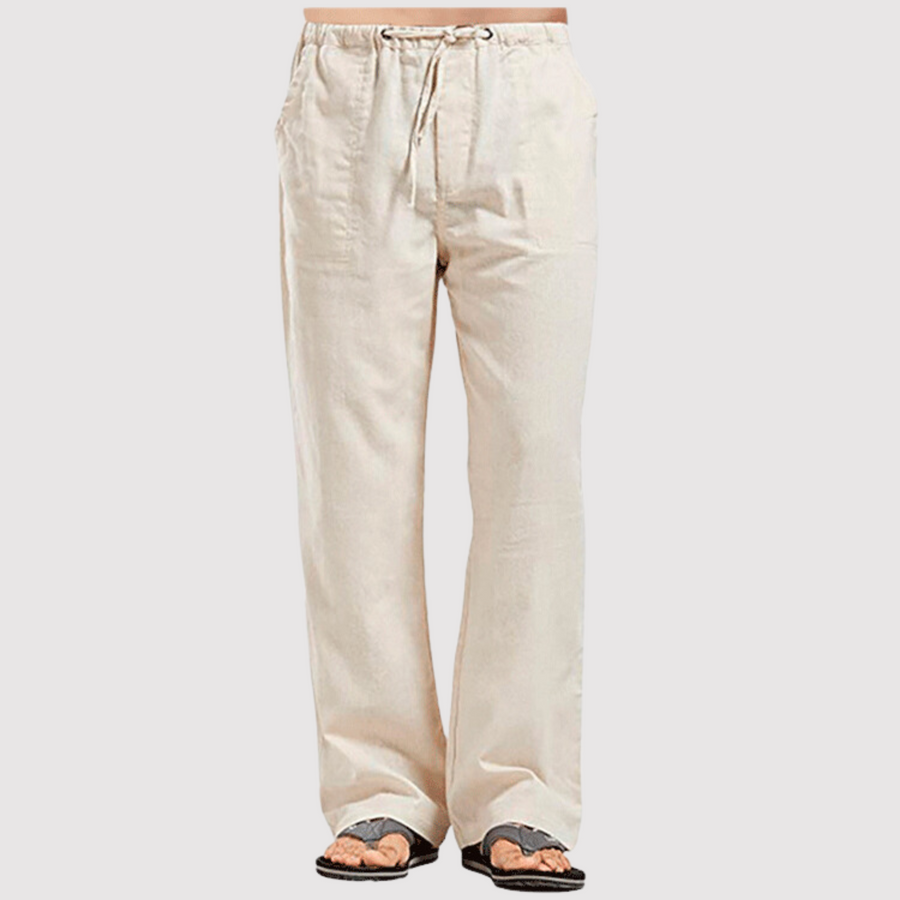 Ronan- Herren Baumwoll Leinen Hose