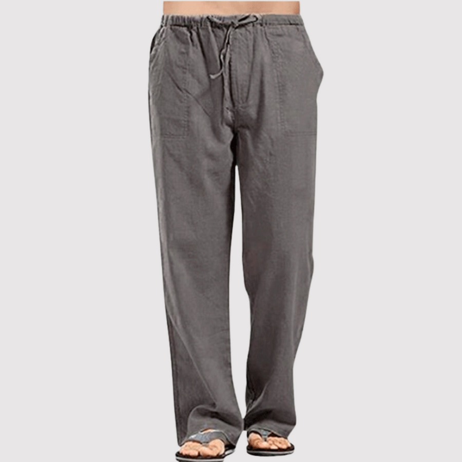 Ronan- Herren Baumwoll Leinen Hose