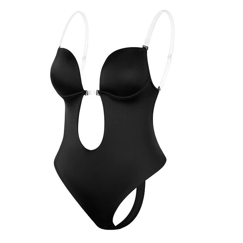 Body shaper con schiena scoperta | Body da donna con coppe