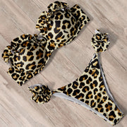 Heidi-Mode | Push-Up Bikiniset mit Rüschen für Damen