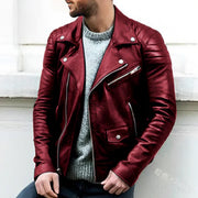 Ryder | Giacca da motociclista in pelle da uomo