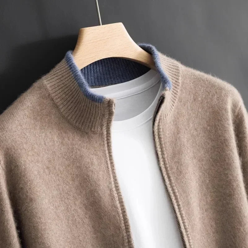 Eric | Reißverschlussjacke mit Kaschmir-Gefühl