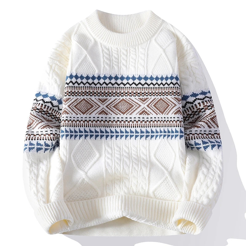 Elena | Stylischer Herren-Strickpullover nordisch & warm