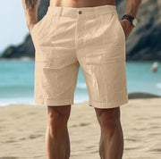 Lässige Herren Leinen Shorts für entspannte Sommertage
