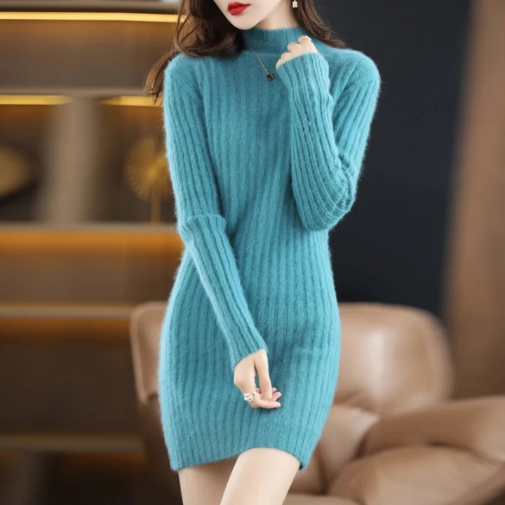Anna | Kleid mit Kaschmir-Gefühl für Damen