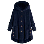 Stilvolle Fleece Winterjacke Für Damen | Mit Kapuze