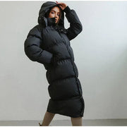 Langer Daunenmantel Für Damen | Winter