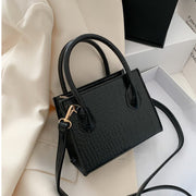 Luxus Handtasche Damen – Krokodilleder-Optik – Schultertasche