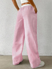 Heidi-Mode | Gestreifte Hose mit Weitem Bein