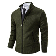 Yitzhak - Lässige Strickjacke Mit Stehkragen