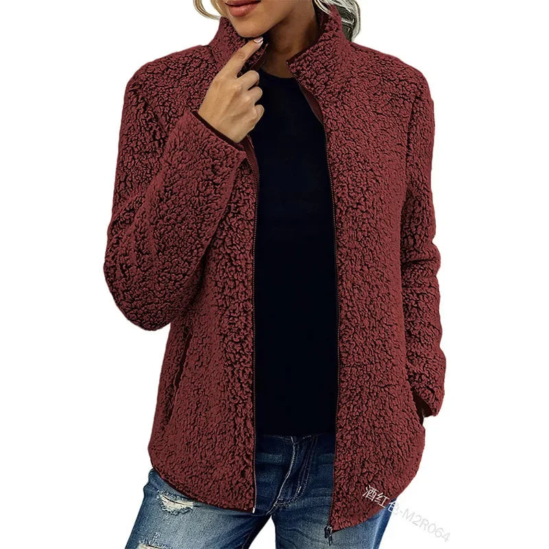 Daria | Fleecejacke für Damen Mit Reißverschluss