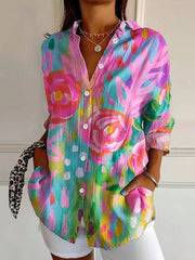 Donnabelle™ - Bluse mit Abstraktem Muster