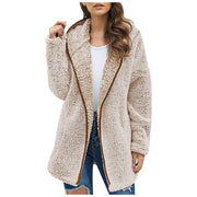 Trendy Lang Fleece Damenjacke - Luna