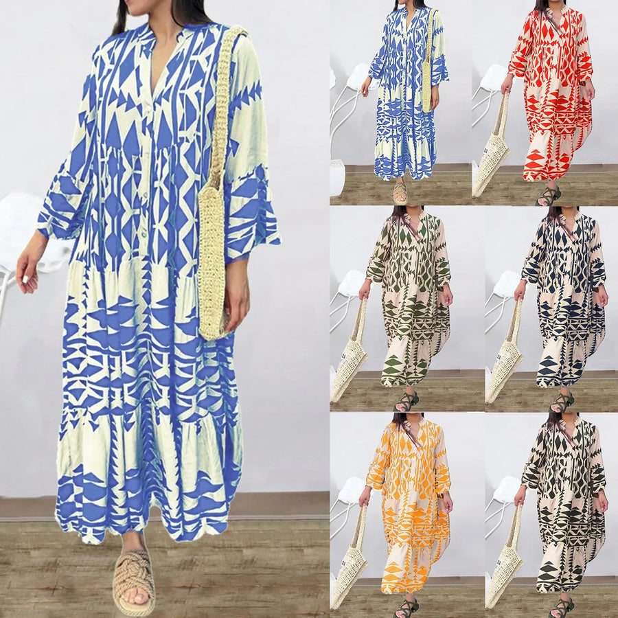 Riviera – Sommerliches Midi-Kleid mit eleganter Note