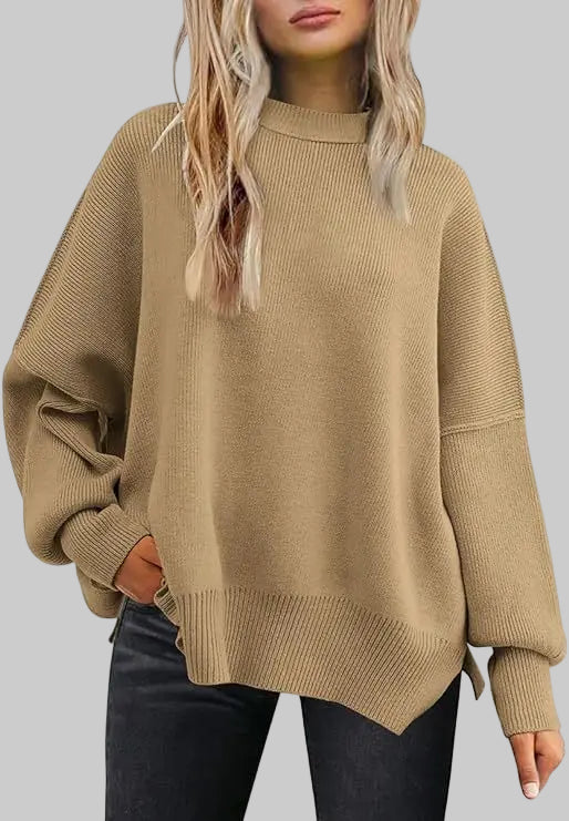 Nita™ - Übergroßer Poncho-Pullover