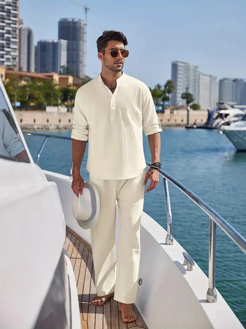 Elias - Outfit-Set mit Kragen
