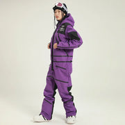 Damen Stylisch Einteiler Skianzug | Winter
