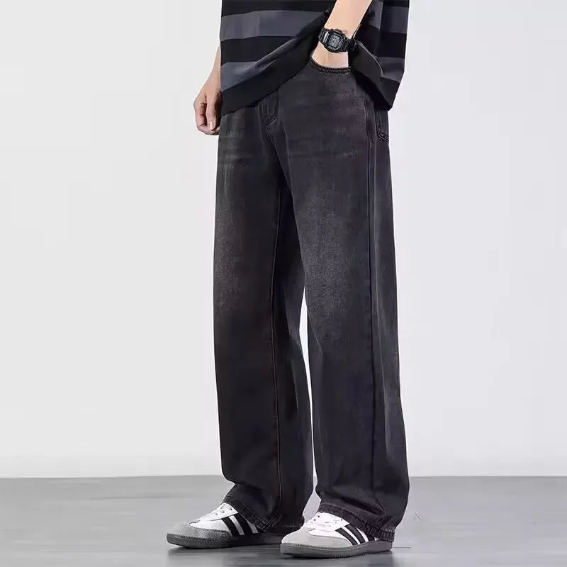 Retro-Baggy-Jeans für Herren | Lässig