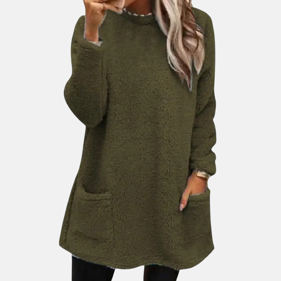 Anna | Damenpullover in eleganter Midilänge für Alltag