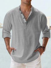 Tobias | Herren Leinenhemd modern zeitlos elegant