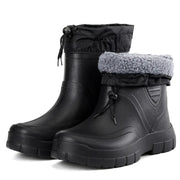 Herren Gefütterte Gummistiefel | Schwarz