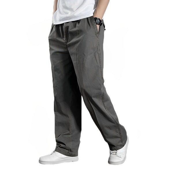 Adam – cargohose mit elastischem bund