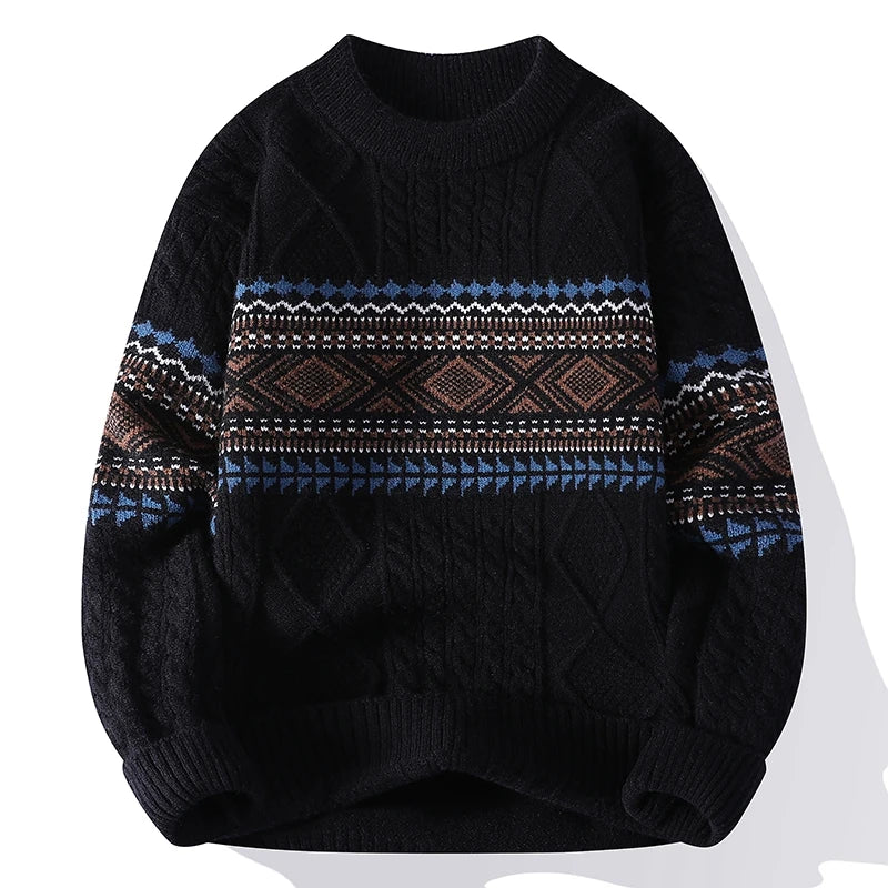 Lennart | Nordischer Strickpullover für Herren