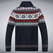 Logan | Vintage Strickjacke mit Reißverschluss