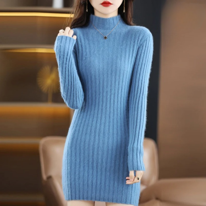 Anna | Kleid mit Kaschmir-Gefühl für Damen