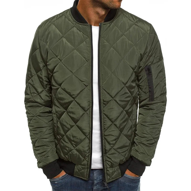 Jacob™ - Baumwolljacke mit Diamantmuster