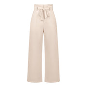 Damen Leinenhose Mit Hoher Taille | Stilvoll