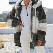 Fibi Fleece Weste mit Kapuze | Ultra warm, weich & modisch