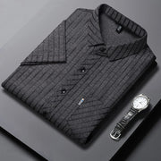 ROSSI ROMA | Business Polo mit Streifenmuster