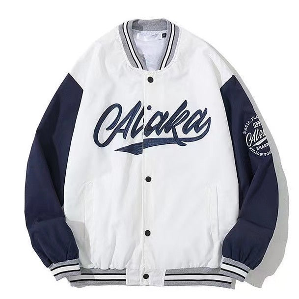 Oversized Hip-Hop Streetjacke für trendbewusste Frauen