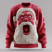 Joris™ – Unisex-Sweatshirt in limitierter Auflage mit 3D-Aufdruck von Santa Claus