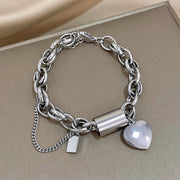 Gemütliches Chunky-Armband in Gold